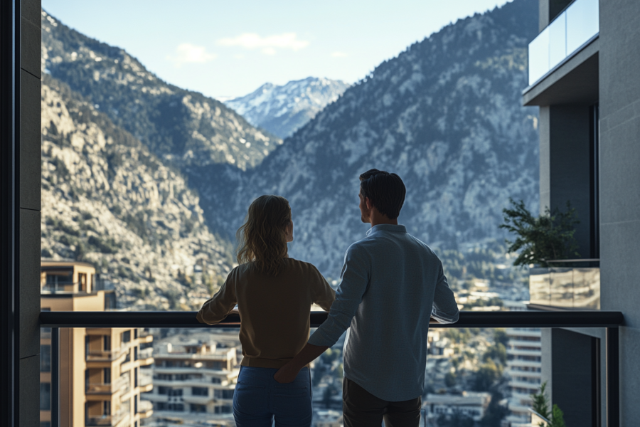 piso en andorra para pareja