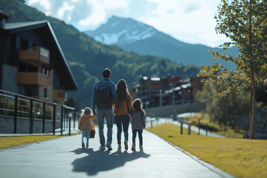 vivir con hijos en andorra