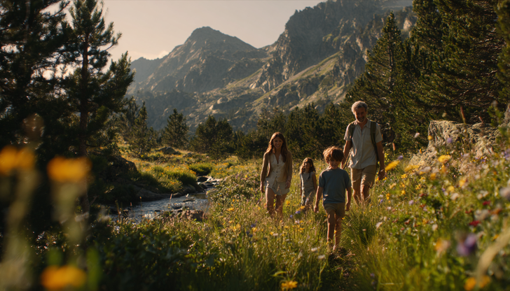paseo familiar en andorra